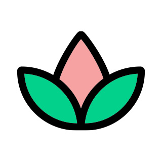 Lotus plant icon